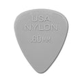 Sachet de 12 médiators Nylon Standard 060 (gris clair)