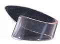 Sachet de 12 onglets pouce plastique transp., large