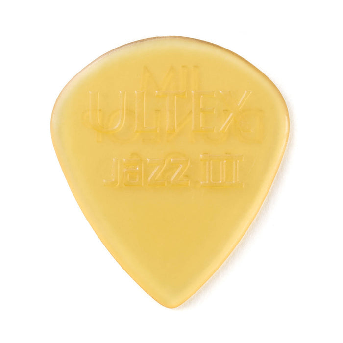 Sachet de 6 médiators Ultex Jazz III 138 (translucide)