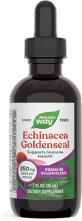 <{%PRIMARY_14663%}>Nature's Way® | Echinacea Goldenseal Premium Blend, 1 fl oz (30 ml)