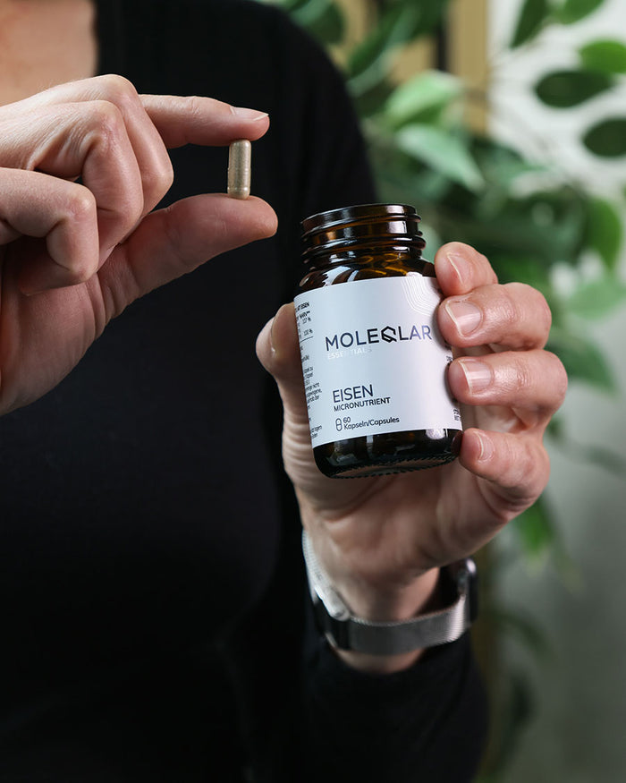 Eisen Kapseln mit Vitamin C