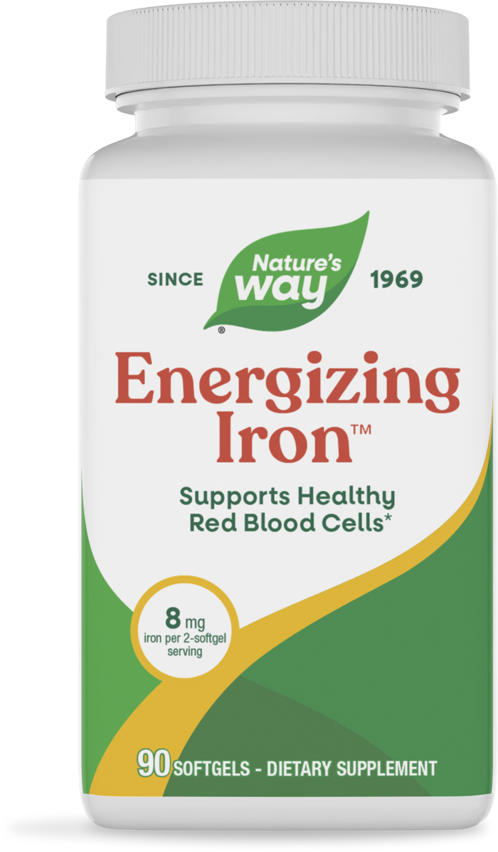 <{%PRIMARY_05219%}>Nature's Way® | Energizing Iron, 90 softgels