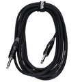 Câble instrument Jack/Jack, 1 mètre, noir