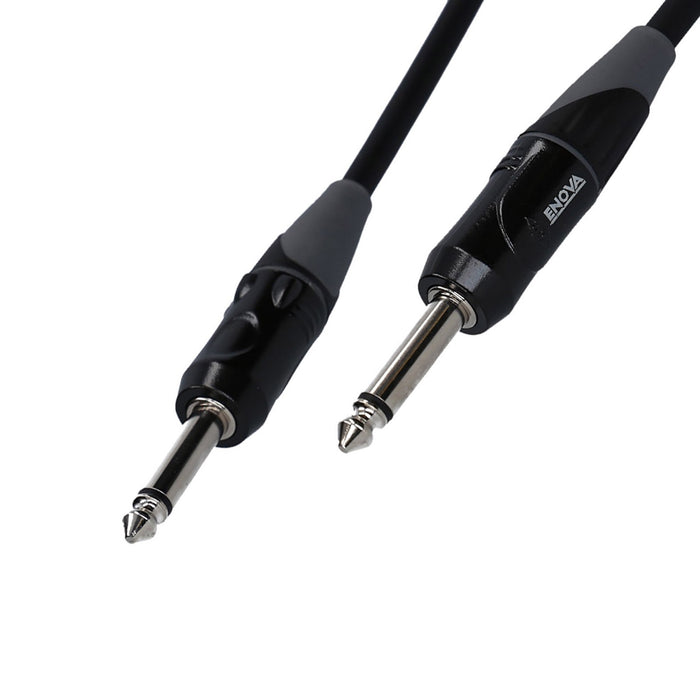 Câble instrument Jack/Jack, 1 mètre, noir