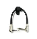 Câble patch Jack mono/Jack mono, 0.20 mètres, noir