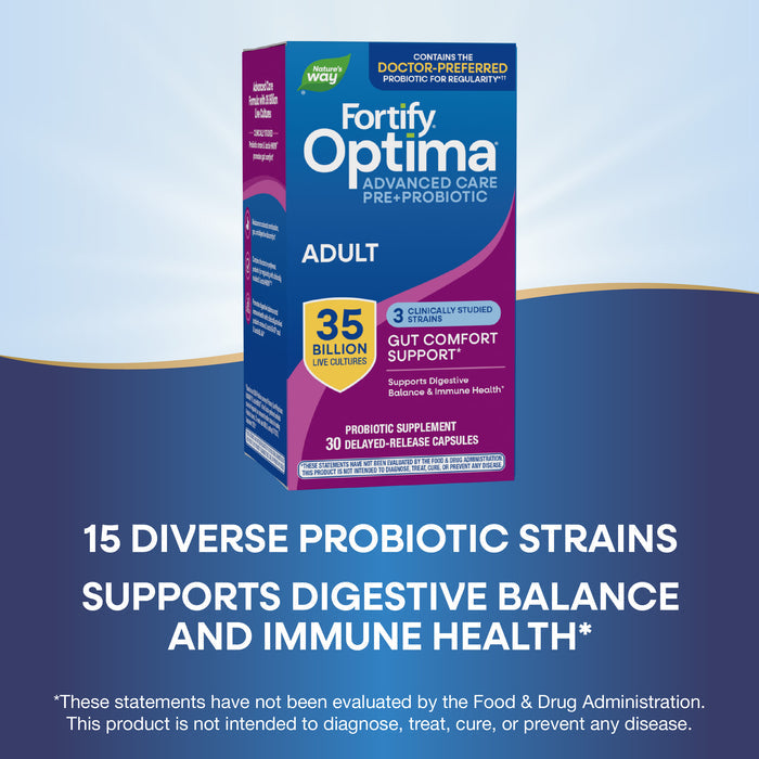 <{%MAIN3_15652%}>Nature's Way® | Fortify Optima Pre+Probiotic