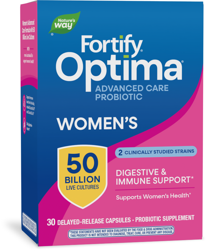 <{%PRIMARY_10336%}>Nature's Way® | Fortify Optima Women's Advanced Care Probiotic, 30 capsules