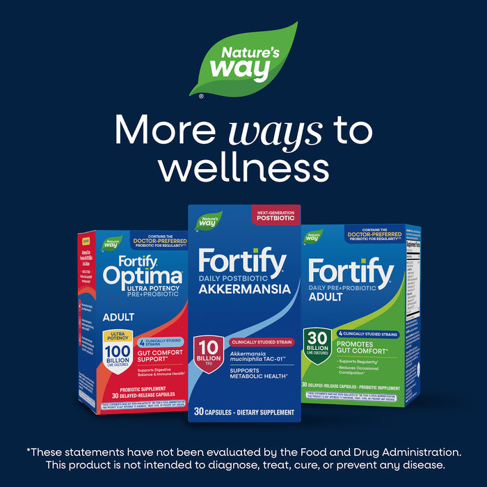 <{%MAIN5_11581%}>Nature's Way® | Fortify Women's Daily Pre+Probiotic