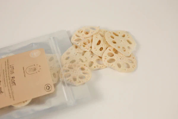freeze dried lotus root | kumaru & co.