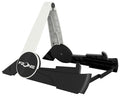 Support bas pour tous types de guitares et basses, stable et robuste, pliable (tient dans une housse), noir et blanc