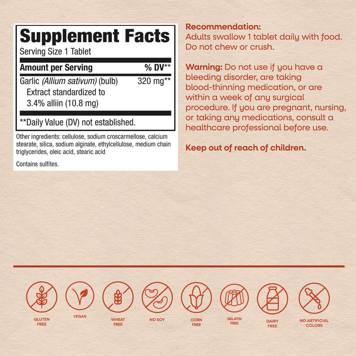 <{%MAIN4_08501%}>Nature's Way® | Garlinase 5000