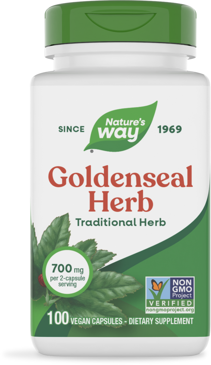 <{%PRIMARY_13700%}>Nature's Way® | Goldenseal Herb, 100 capsules