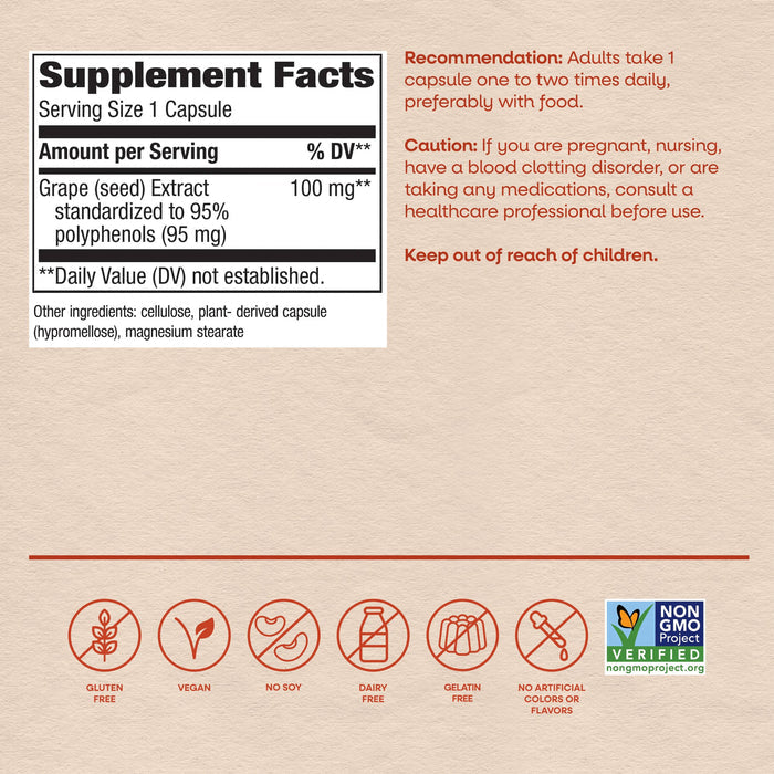 <{%MAIN4_15352%}>Nature's Way® | Grape Seed Standardized Extract