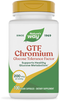 <{%PRIMARY_41021%}>Nature's Way® | GTF Chromium Glucose Tolerance Factor, 100 capsules