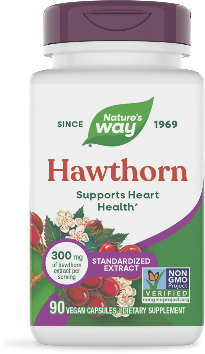 <{%PRIMARY_61900%}>Nature's Way® | Hawthorn Standardized Extract, 90 capsules