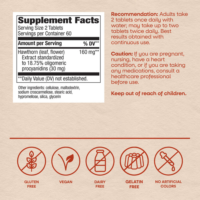 <{%MAIN4_6690%}>Nature's Way® | HeartCare Hawthorn Standardized Extract