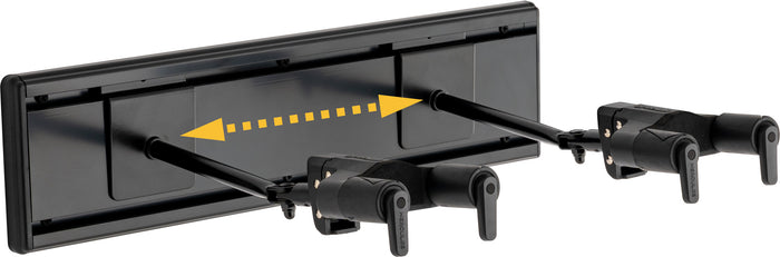 HERCULES GSP402SB SUPPORT MURAL 2 GUITARES
