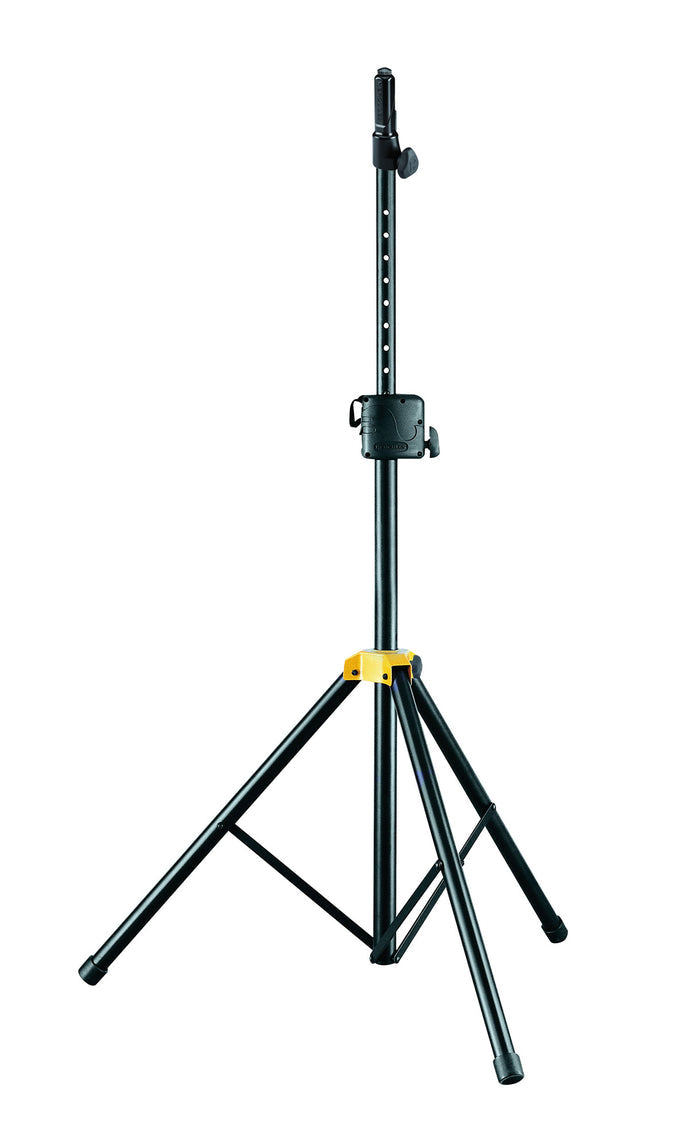 Support enceinte avec adaptateur Quik-N-EZ, auto-blocage, tubes légers tout aluminium (poids: 3.85 kg, charge supportée: 45 kg)
