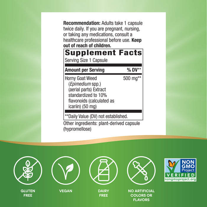 <{%MAIN4_15311%}>Nature's Way® | Horny Goat Weed Standardized Extract