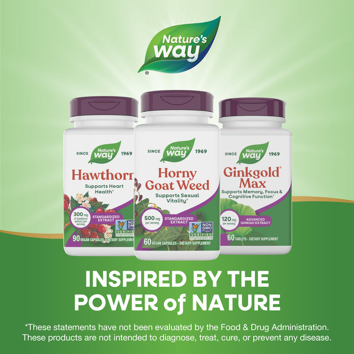<{%MAIN5_15311%}>Nature's Way® | Horny Goat Weed Standardized Extract
