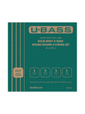 Cordes filées en argent pour U-Bass Solid Body, 4 cordes