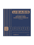 Cordes filées en argent pour U-Bass Solid Body, 5 cordes