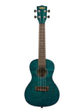Exotic Mahogany, Concert - Transparent Blue