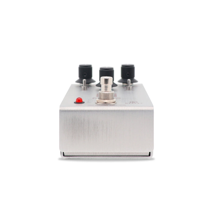 Pédale MANIS, overdrive et boost inspirée de la légendaire Klon, 100% analogique, gris