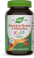 <{%PRIMARY_13371%}>Nature's Way® | Kids Growing Bones & Muscles Gummies, 60 gummies, Wildberry