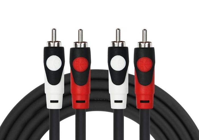 Kirlin Cable 2 RCA vers 2 RCA 1.5M Noir