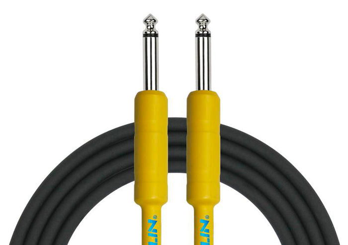 Câble instrument ENTRY Jack/Jack, 6 mètres, noir et jaune