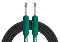 Câble instrument ENTRY Jack/Jack, 6 mètres, noir et vert