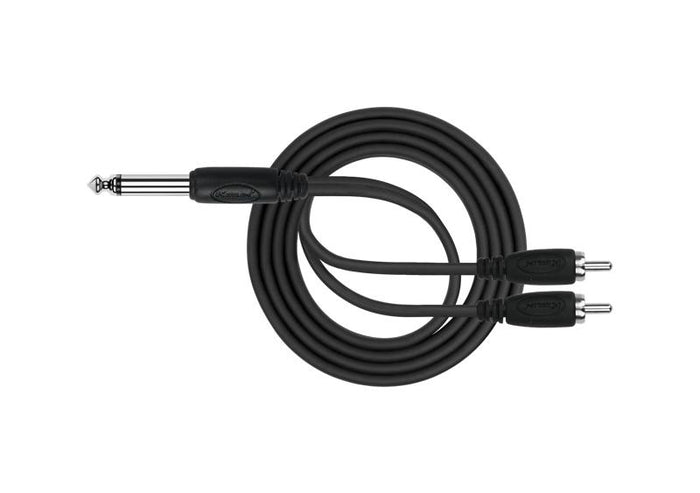Kirlin Cable Jack vers 2 RCA 3M Noir