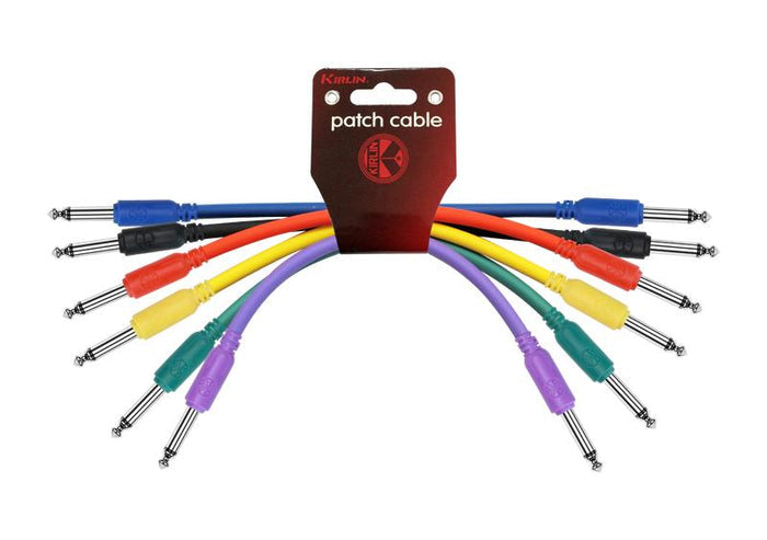 Kirlin Pack 6 Cables Jack-Jack 0.6M