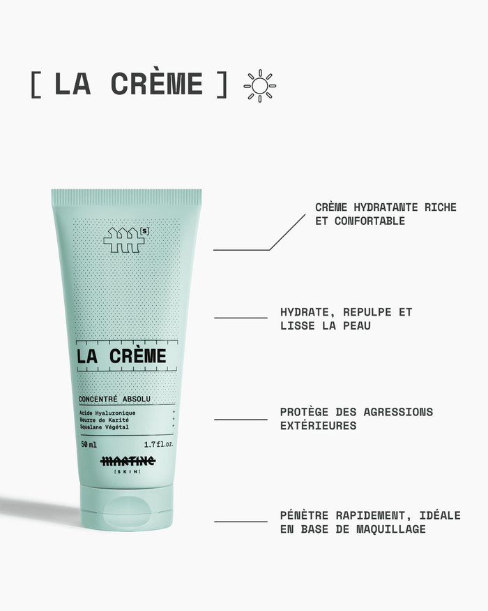 La Crème de jour - Martine Skin