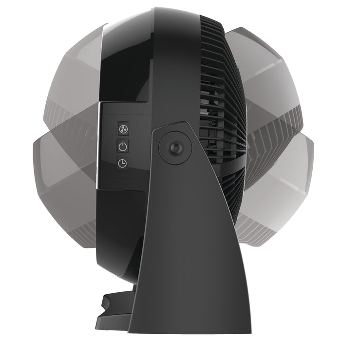 Lasko 10" Air Circulator Fan: Wall Mount, 3-Speed, Remote, Timer, Black