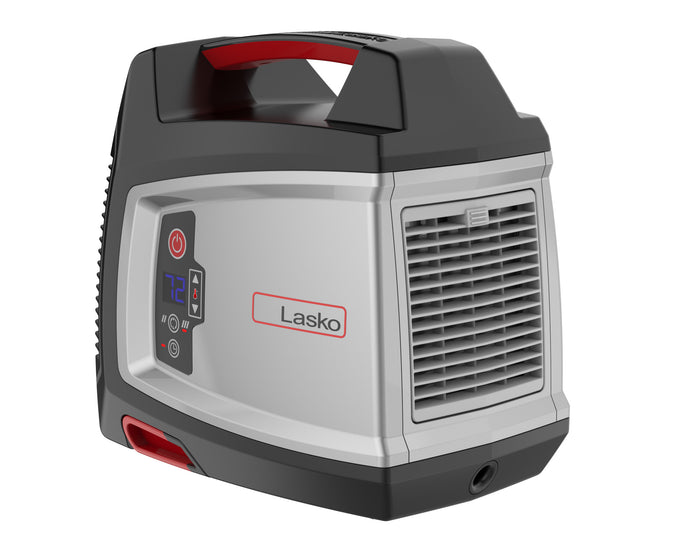Lasko 12" Ceramic Utility Space Heater: 2 Heat Settings, Timer, Thermostat