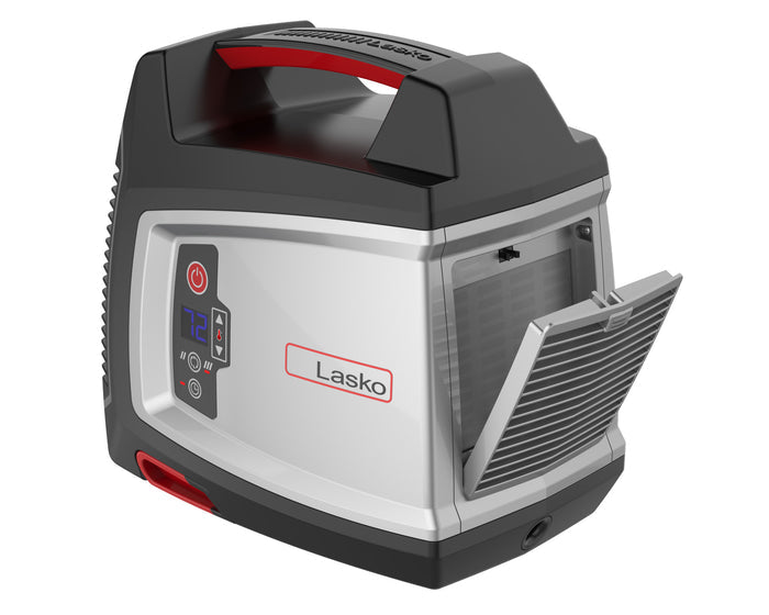 Lasko 12" Ceramic Utility Space Heater: 2 Heat Settings, Timer, Thermostat