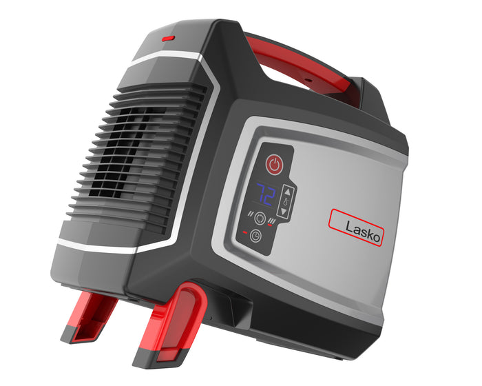 Lasko 12" Ceramic Utility Space Heater: 2 Heat Settings, Timer, Thermostat