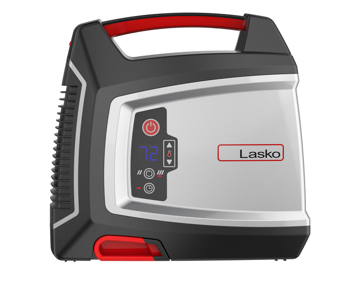 Lasko 12" Ceramic Utility Space Heater: 2 Heat Settings, Timer, Thermostat
