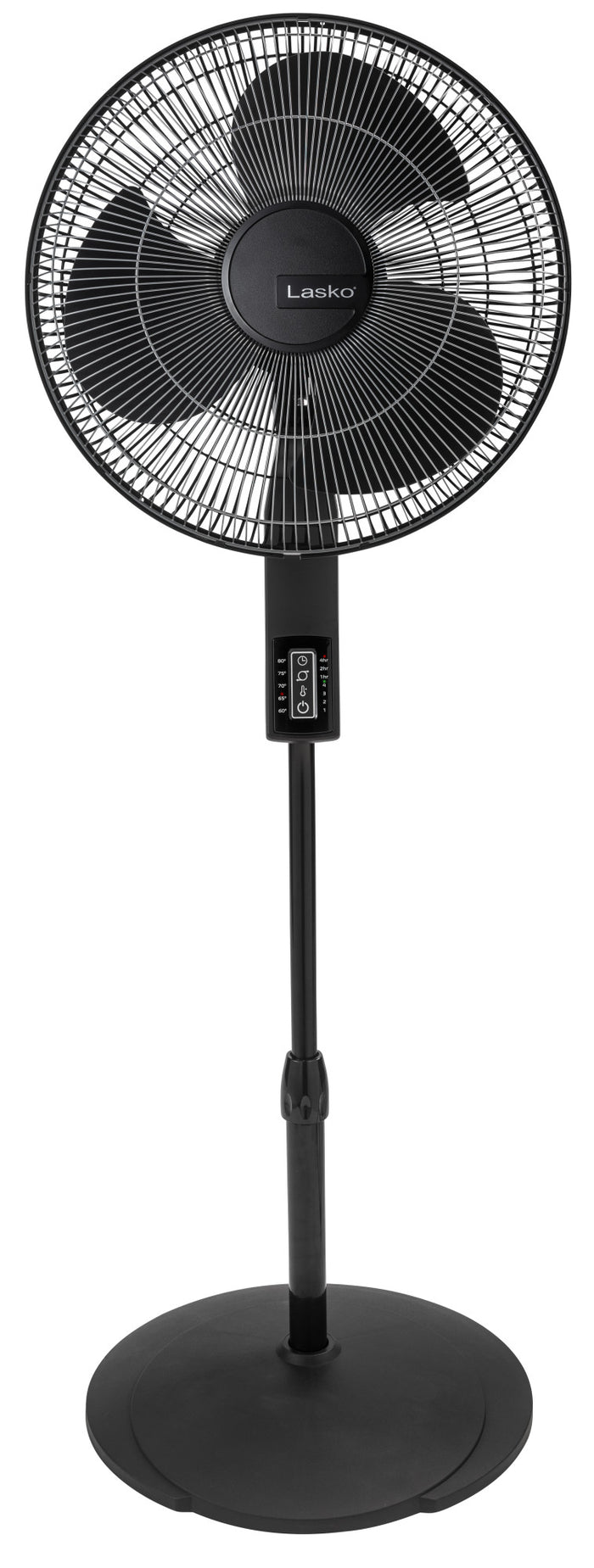 Lasko 16" Pedestal Fan: Oscillating, 4-Speed, Remote, Timer, Thermostat