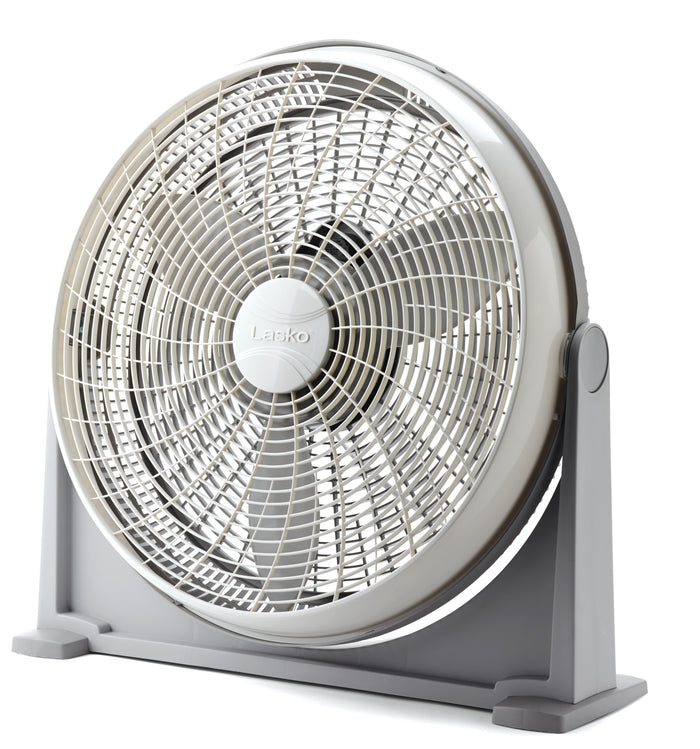 Lasko 20" Air Circulator Fan: Wall Mount, 3-Speed, Pivoting