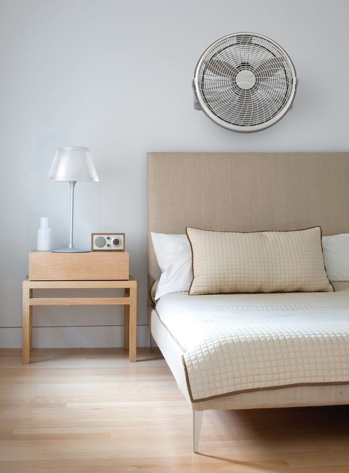 Lasko 20" Air Circulator Fan: Wall Mount, 3-Speed, Pivoting