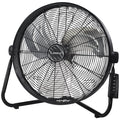 Lasko 20" High Velocity Floor Fan: Wall Mount, 3-Speed, Remote