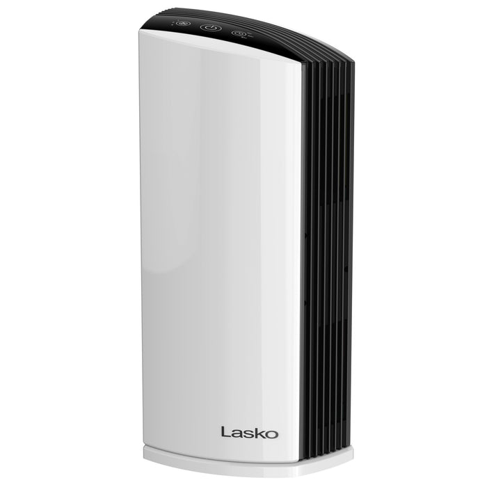 Lasko 22" Tower Air Purifier: 3-Speed, True HEPA, Timer