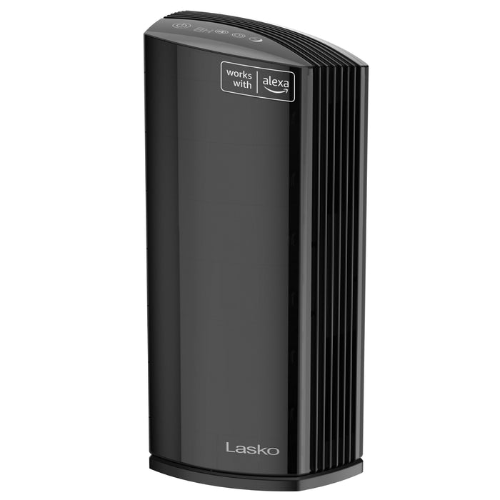 Lasko 22" Tower Air Purifier: 4-Speed, True HEPA, Alexa Enabled, Timer, Dream Mode