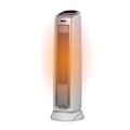 Lasko 23" Ceramic Tower Space Heater: Oscillating, 2 Heat Settings, Timer, Thermostat