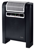 Lasko 25" Ceramic Console Space Heater: 2 Heat Settings, Timer, Manual Louvers, Thermostat, Black