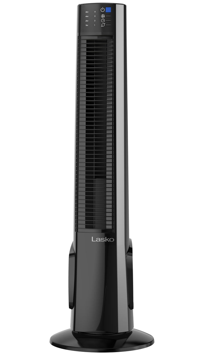 Lasko 38" Hybrid Tower Fan: Oscillating, 4-Speed, Remote, Timer