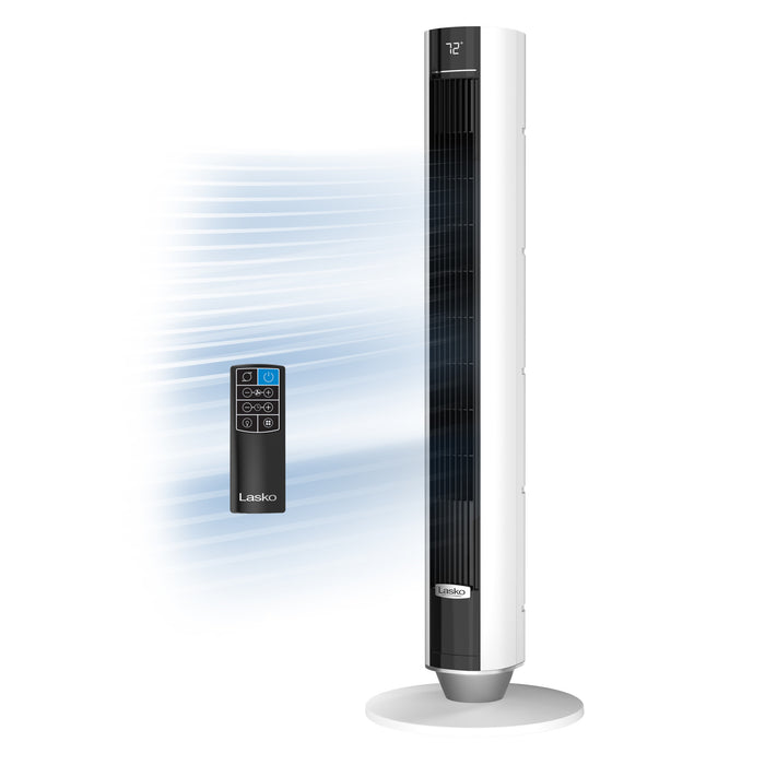 Lasko 40" DC Tower Fan: Oscillating, 12-Speed, Remote, Timer
